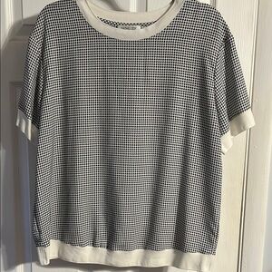 Rachel Zoe Black & White Top